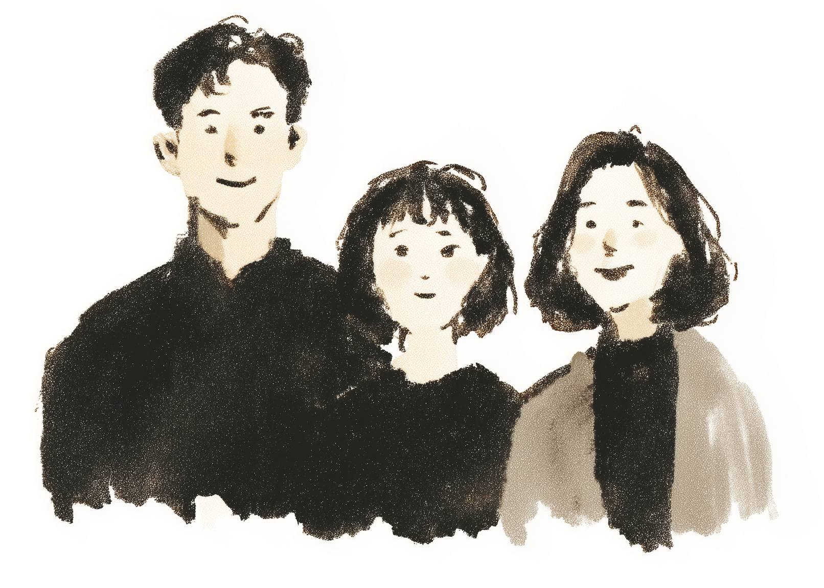 Happy family representing financial security through life insurance protection