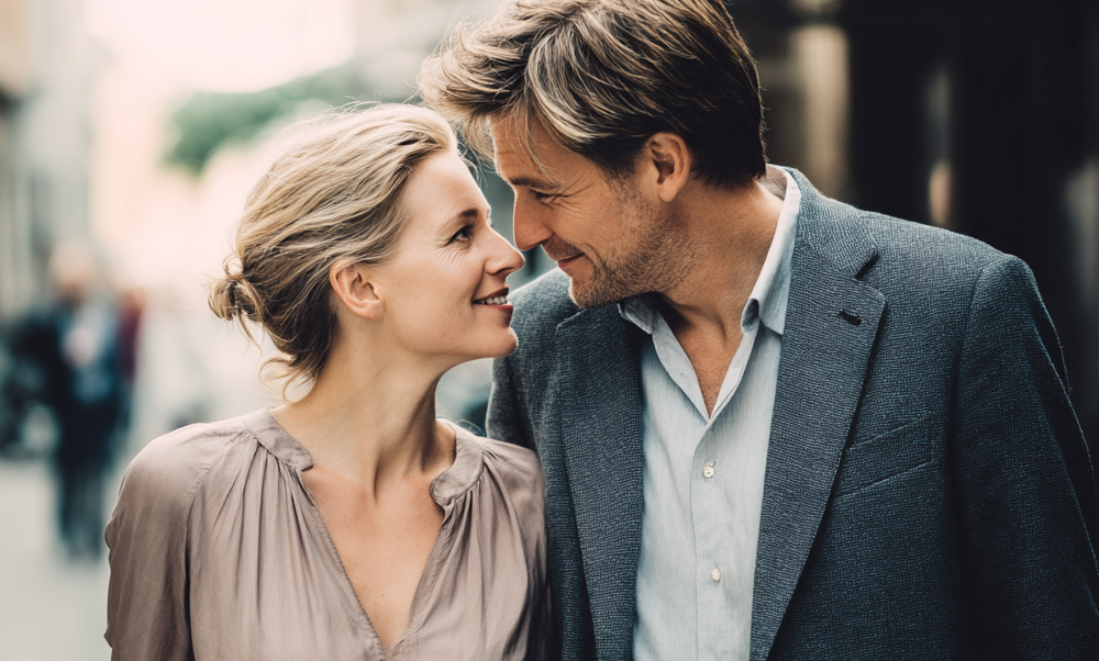 Couple considering joint life insurance options together